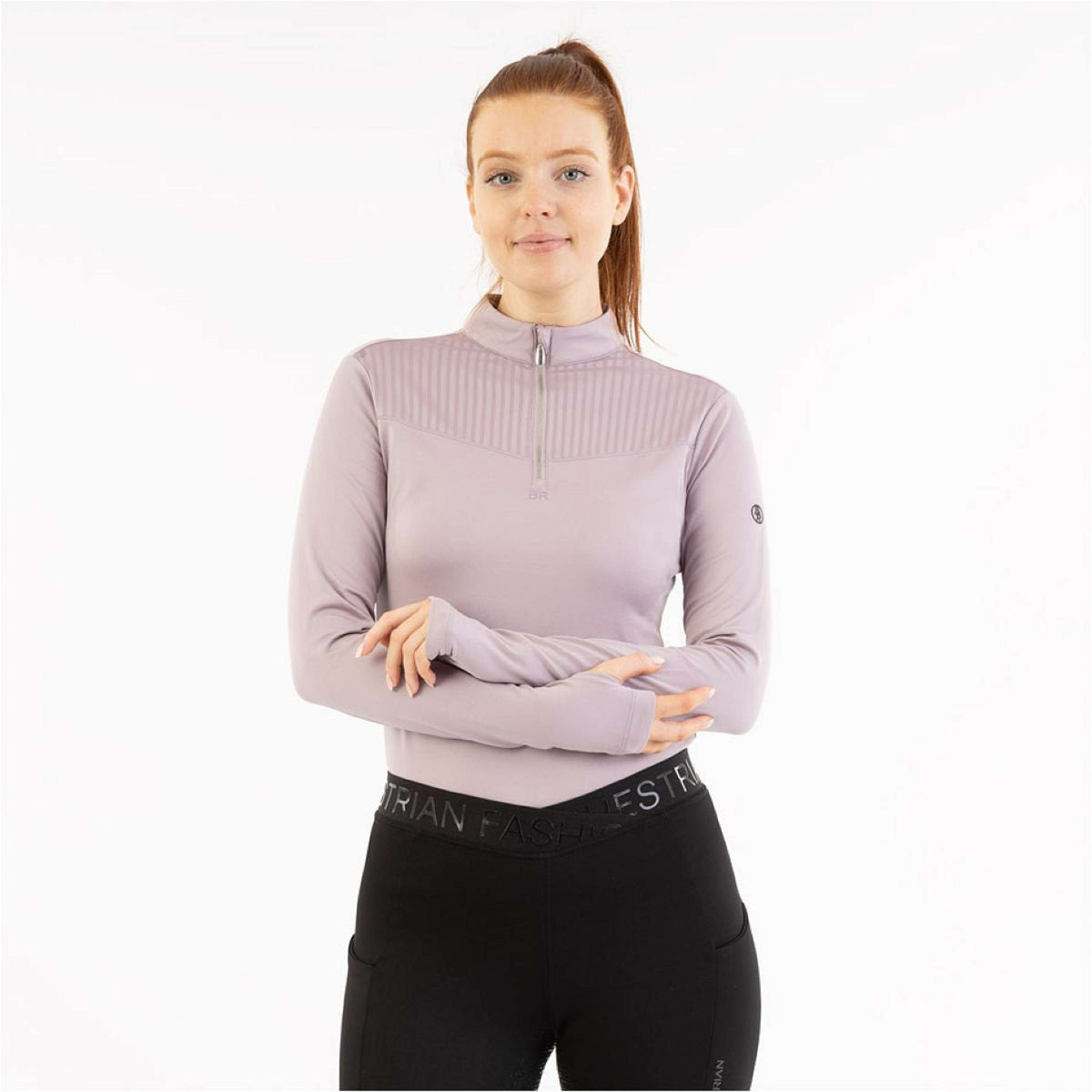 BR Pullover AW25 Half-Zip Jara Mujer Nirvana