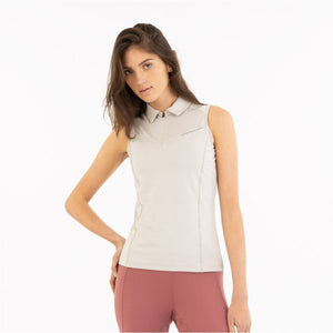 BR Poloshirt Isa Sin Mangas Gris Chateau