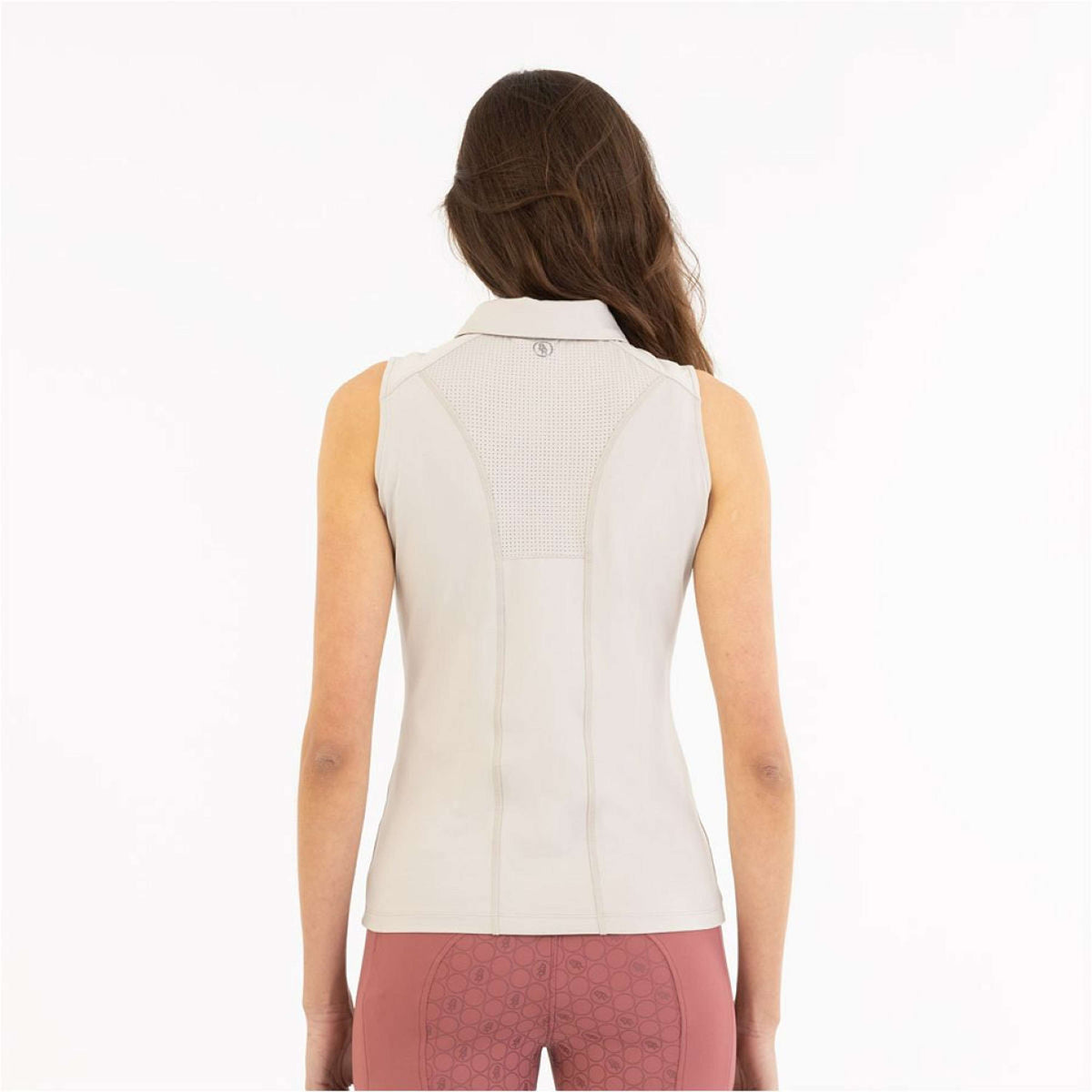 BR Poloshirt Isa Sin Mangas Gris Chateau