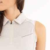 BR Poloshirt Isa Sin Mangas Gris Chateau