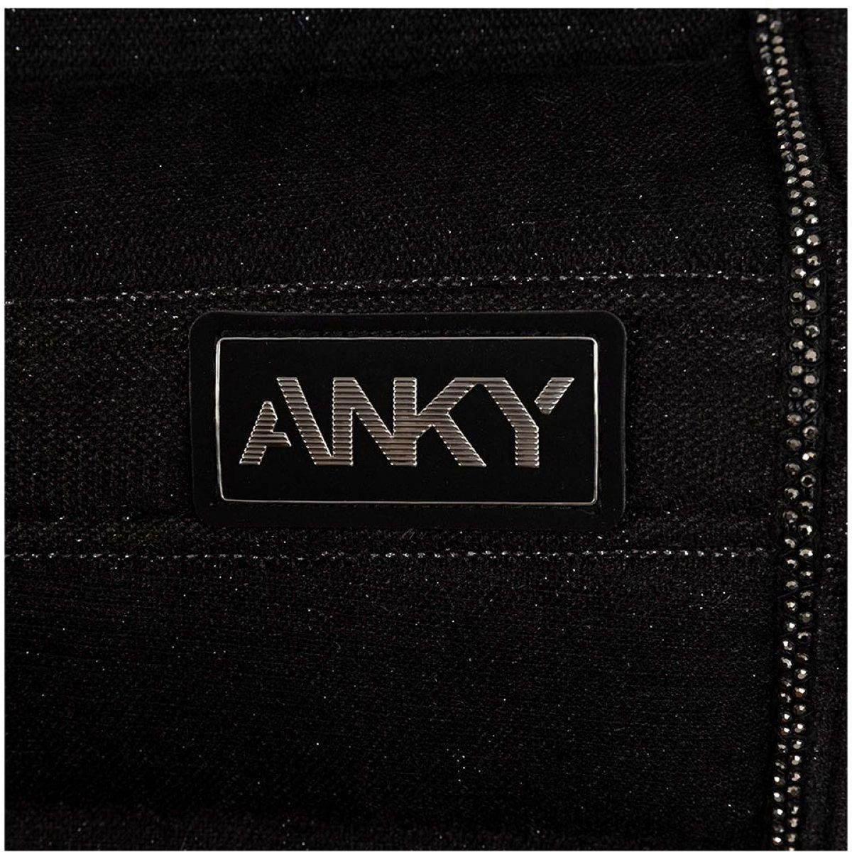 ANKY Mantilla AW25 Velvet Doma clásica Negro