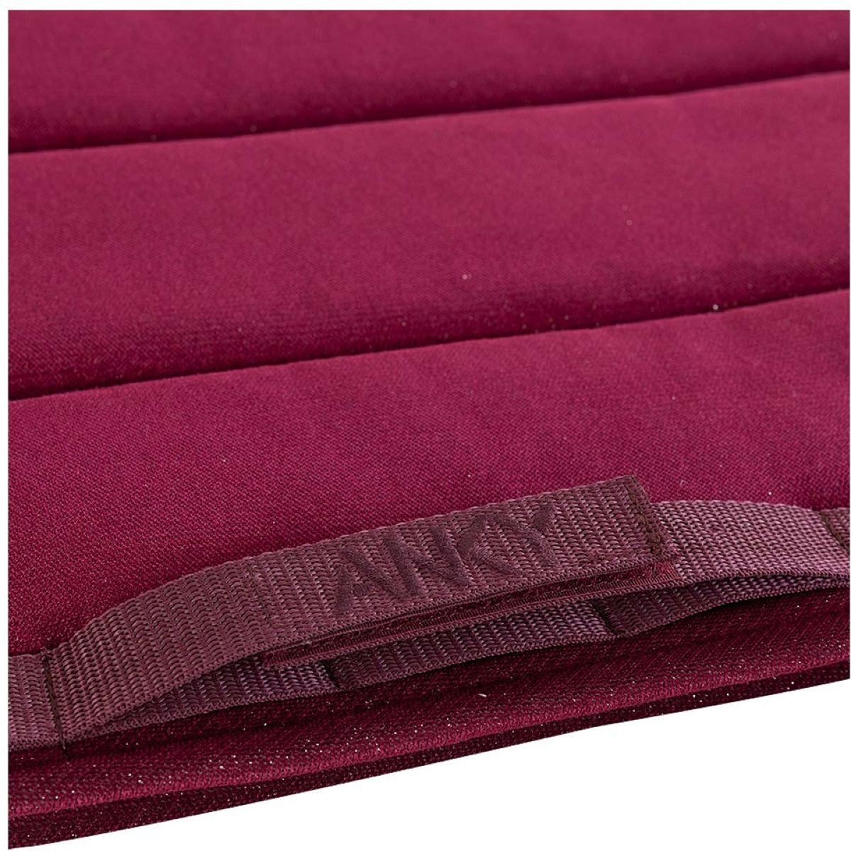 ANKY Mantilla AW25 Velvet Doma clásica Windsor Wine