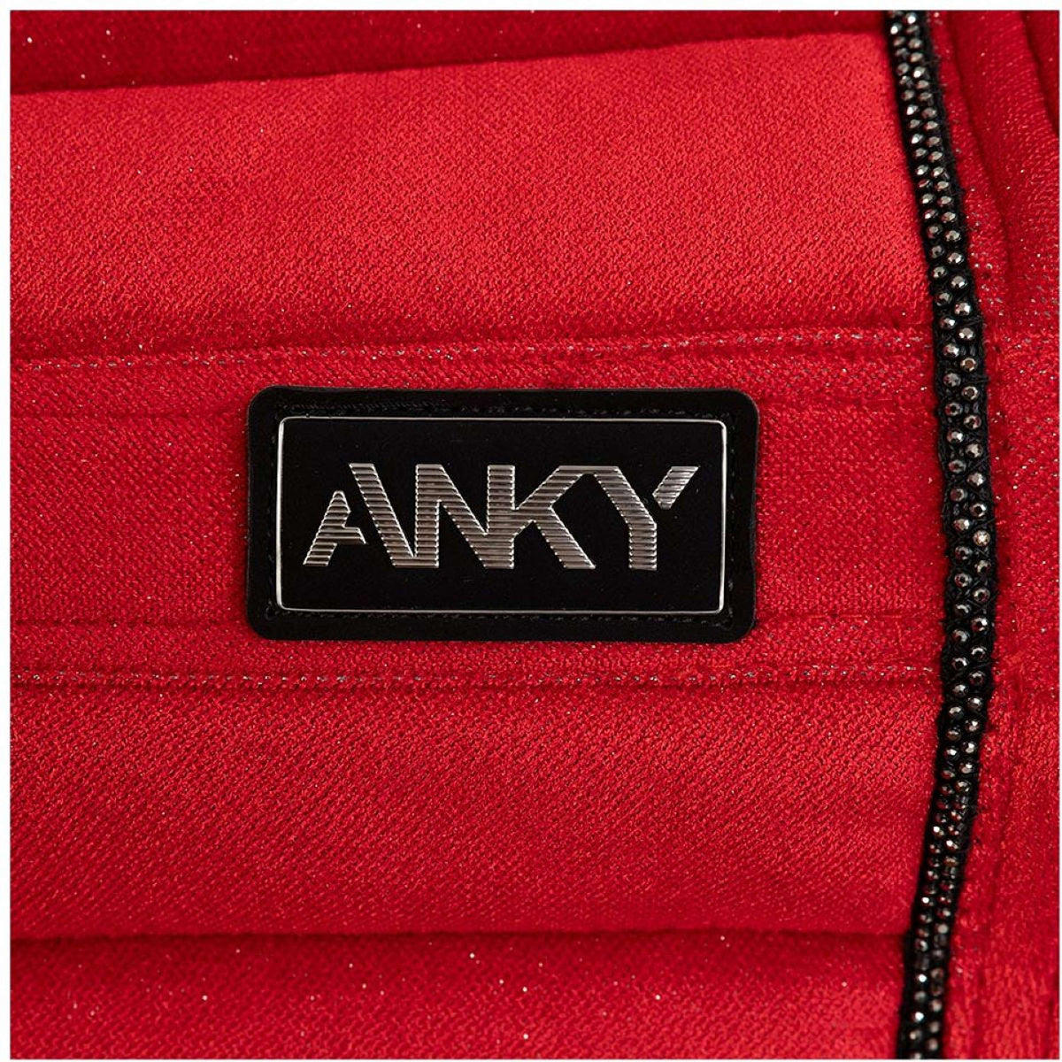 ANKY Mantilla AW25 Velvet Doma clásica Equestrian Red