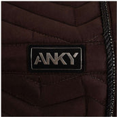 ANKY Mantilla AW25 Suede Doma clásica Chocolate Torte