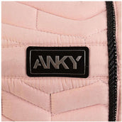 ANKY Mantilla AW25 Suede Doma clásica Bridal Rose