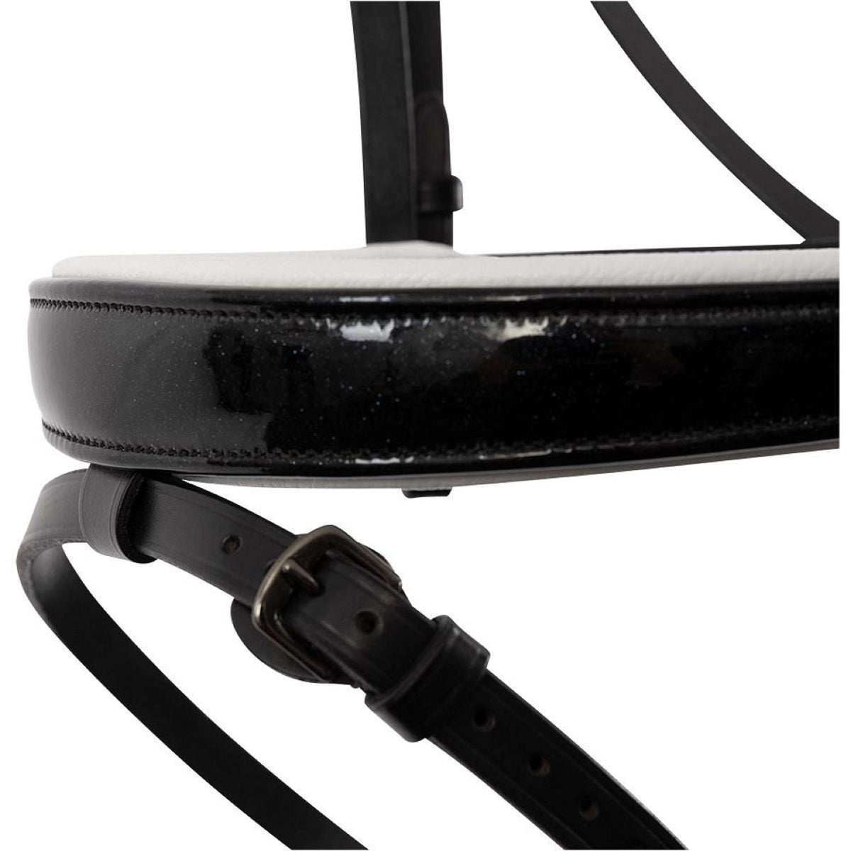 ANKY Brida Metallic Patent ATH24001 Negro/Blanco