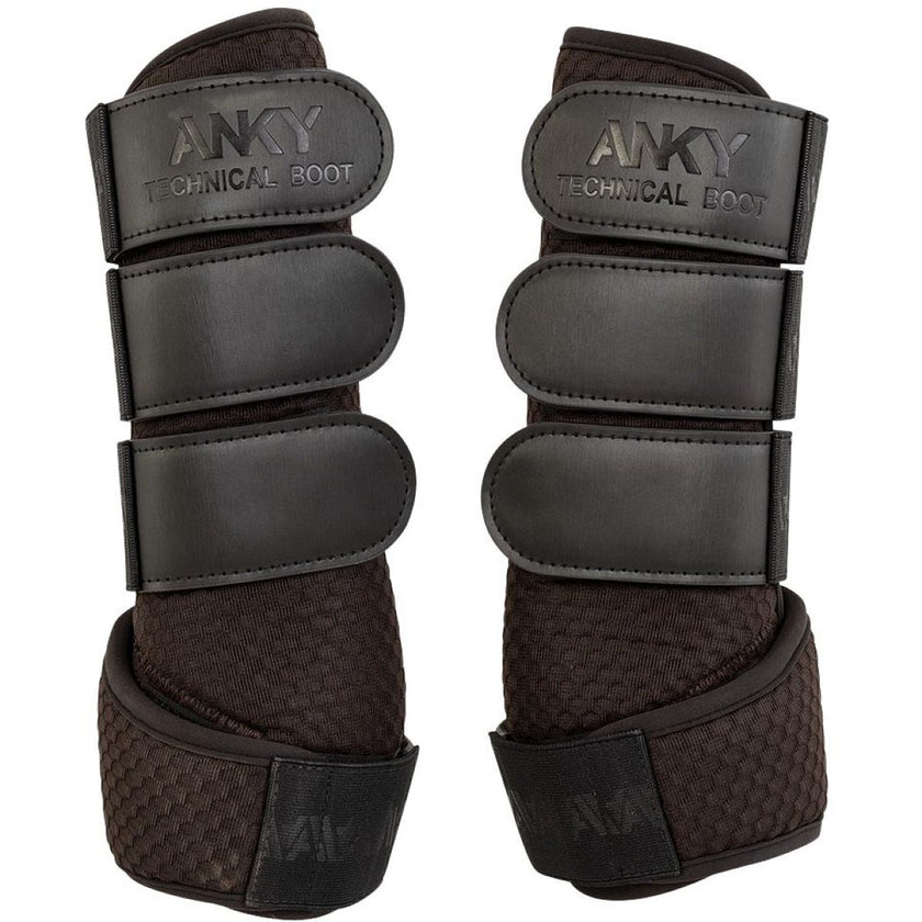 ANKY Protectores de piernas AW25 3D Mesh Chocolate Torte