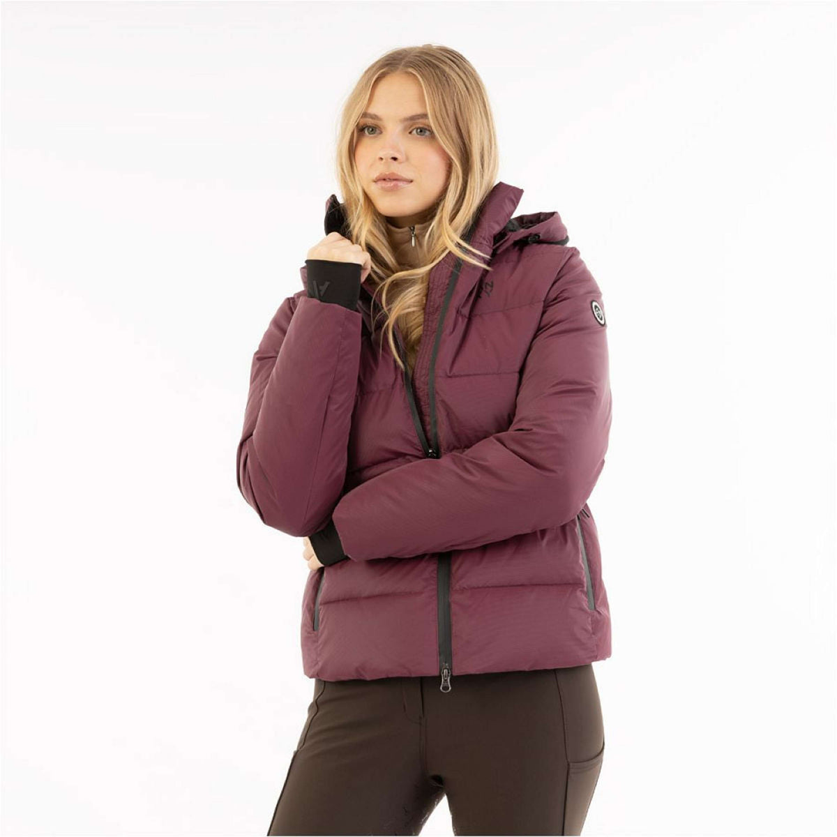ANKY Chaqueta AW25 Padded Windsor Wine