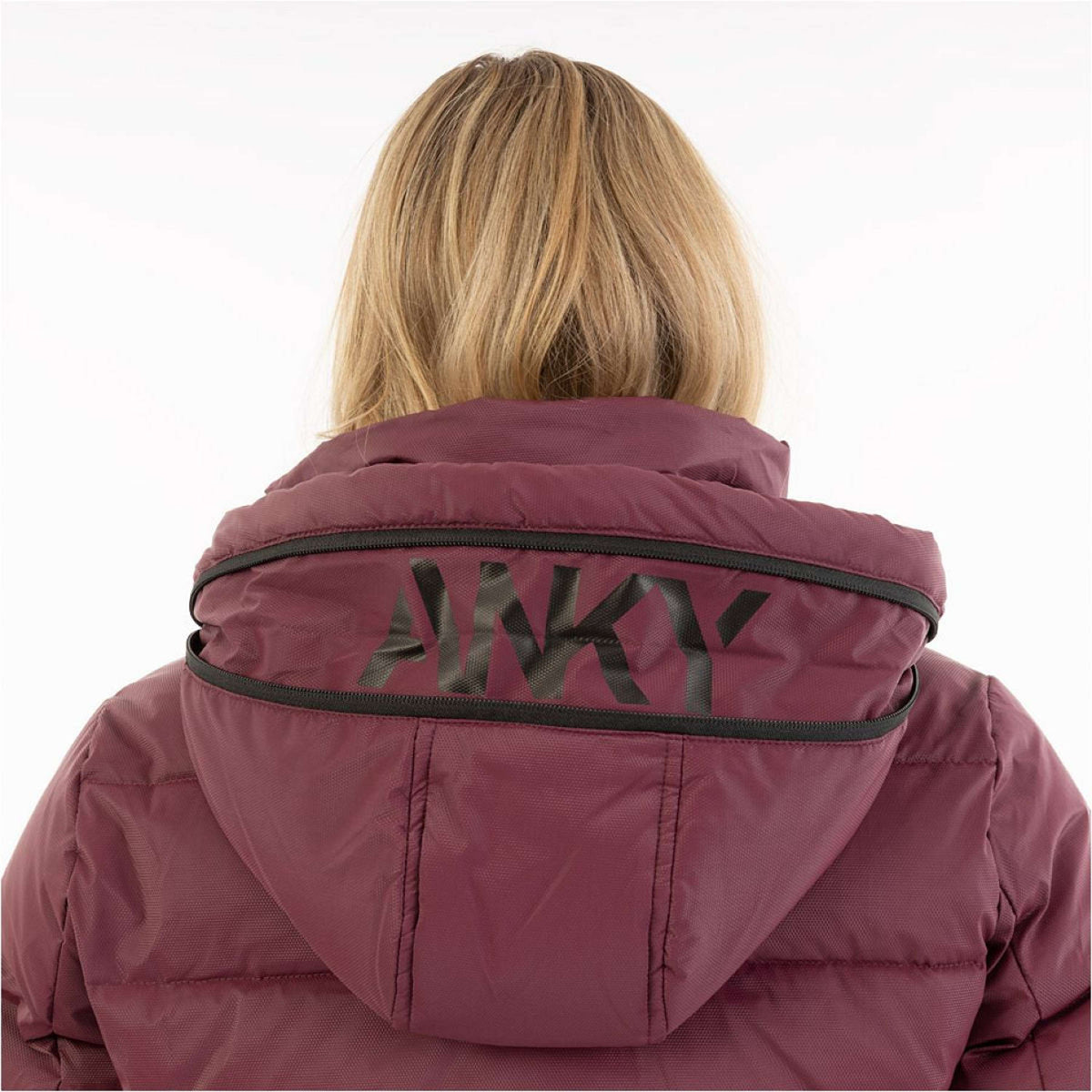 ANKY Chaqueta AW25 Padded Windsor Wine
