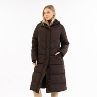 ANKY Abrigo Largo AW25 Puffer Chocolate Torte