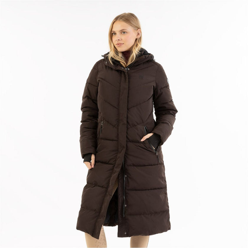 ANKY Abrigo Largo AW25 Puffer Chocolate Torte