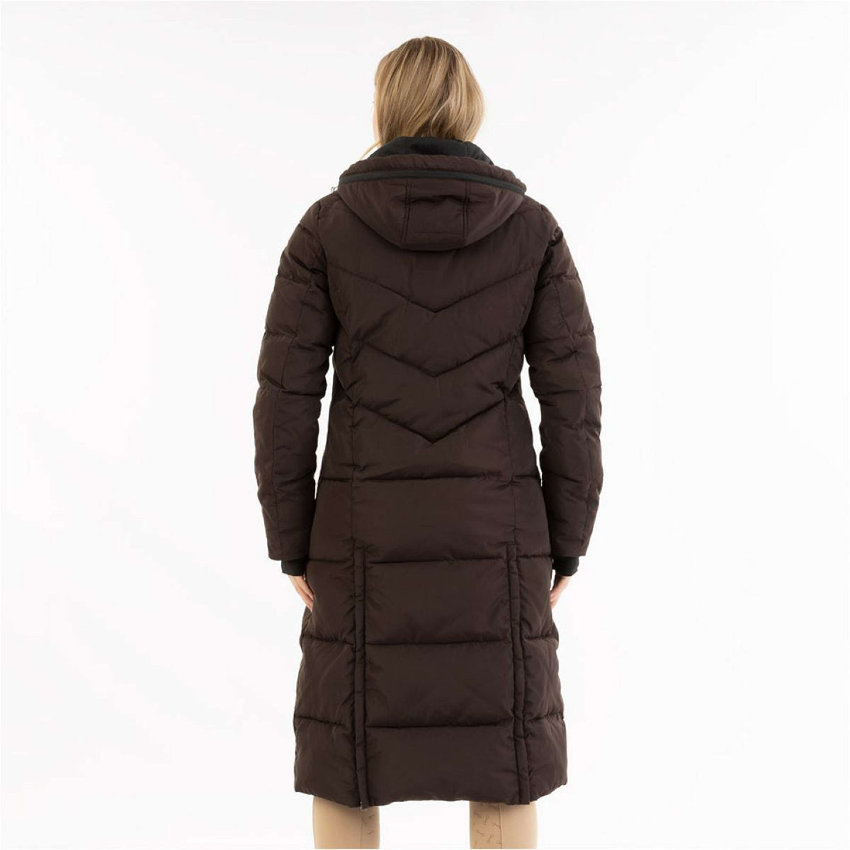 ANKY Abrigo Largo AW25 Puffer Chocolate Torte