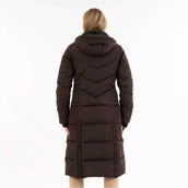 ANKY Abrigo Largo AW25 Puffer Chocolate Torte