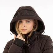 ANKY Abrigo Largo AW25 Puffer Chocolate Torte