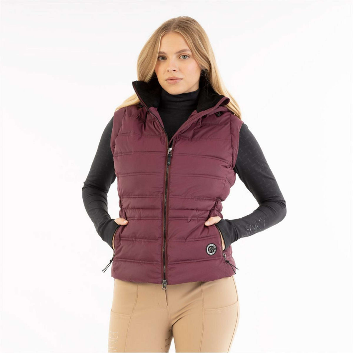 ANKY Chaleco AW25 Padded Windsor Wine