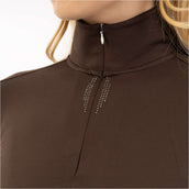 ANKY Pullover AW25 Zip Chocolate Torte