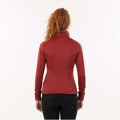 ANKY Sudadera con capucha y cremallera Technostretch ATC232101 Dark Scarlet