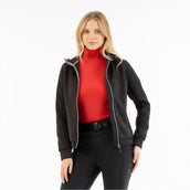 ANKY Sudadera con capucha y cremallera AW25 Negro