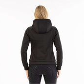 ANKY Sudadera con capucha y cremallera AW25 Negro