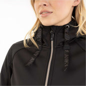 ANKY Sudadera con capucha y cremallera AW25 Negro