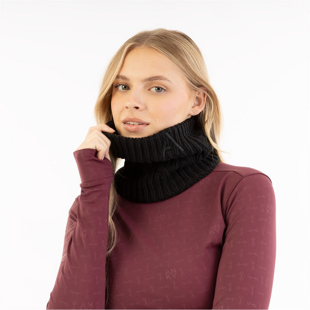 ANKY Calentador de Cuello AW25 Negro