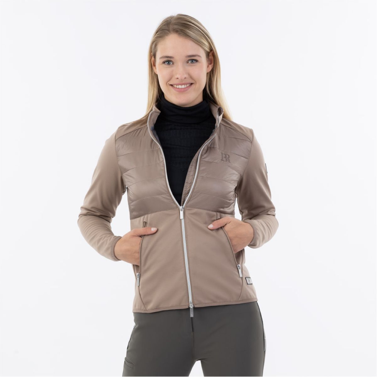 BR Chaqueta Deborah Gris Topo