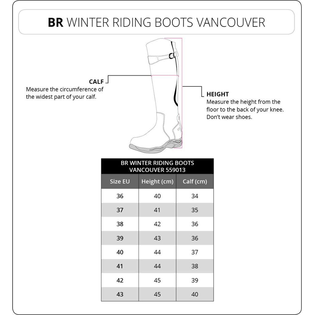 BR Botas de Invierno Vancouver Negro