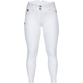 Back on Track Pantalón de Equitación Julia Knee Grip Blanco