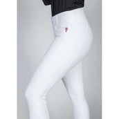 Back on Track Pantalón de Equitación Julia Knee Grip Blanco
