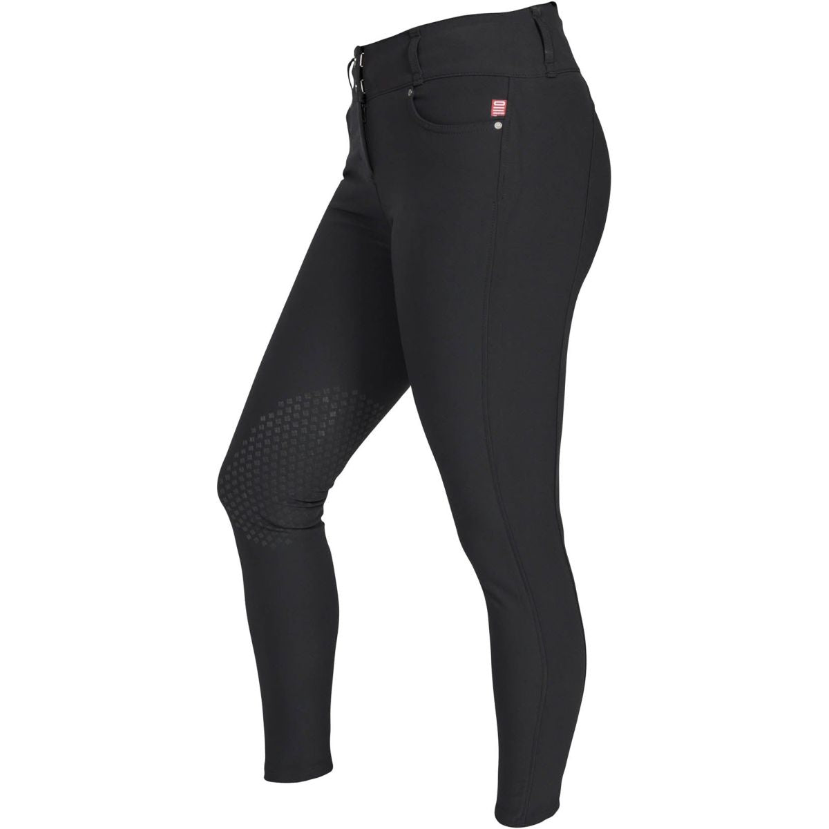 Back on Track Pantalón de Equitación Julia Knee Grip Negro