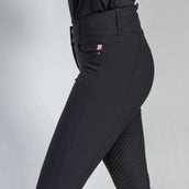 Back on Track Pantalón de Equitación Julia Knee Grip Negro