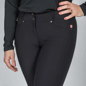 Back on Track Pantalón de Equitación Julia Knee Grip Negro
