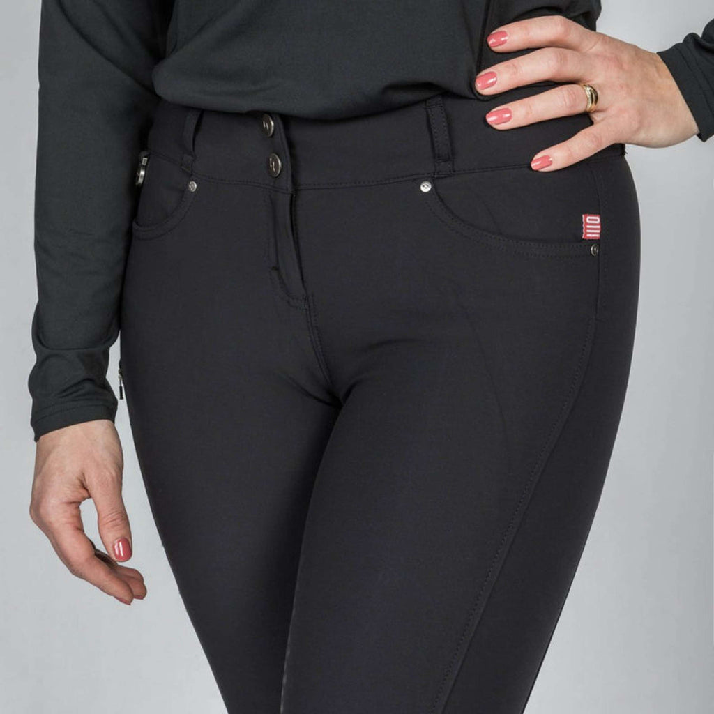 Back on Track Pantalón de Equitación Julia Full Grip Negro