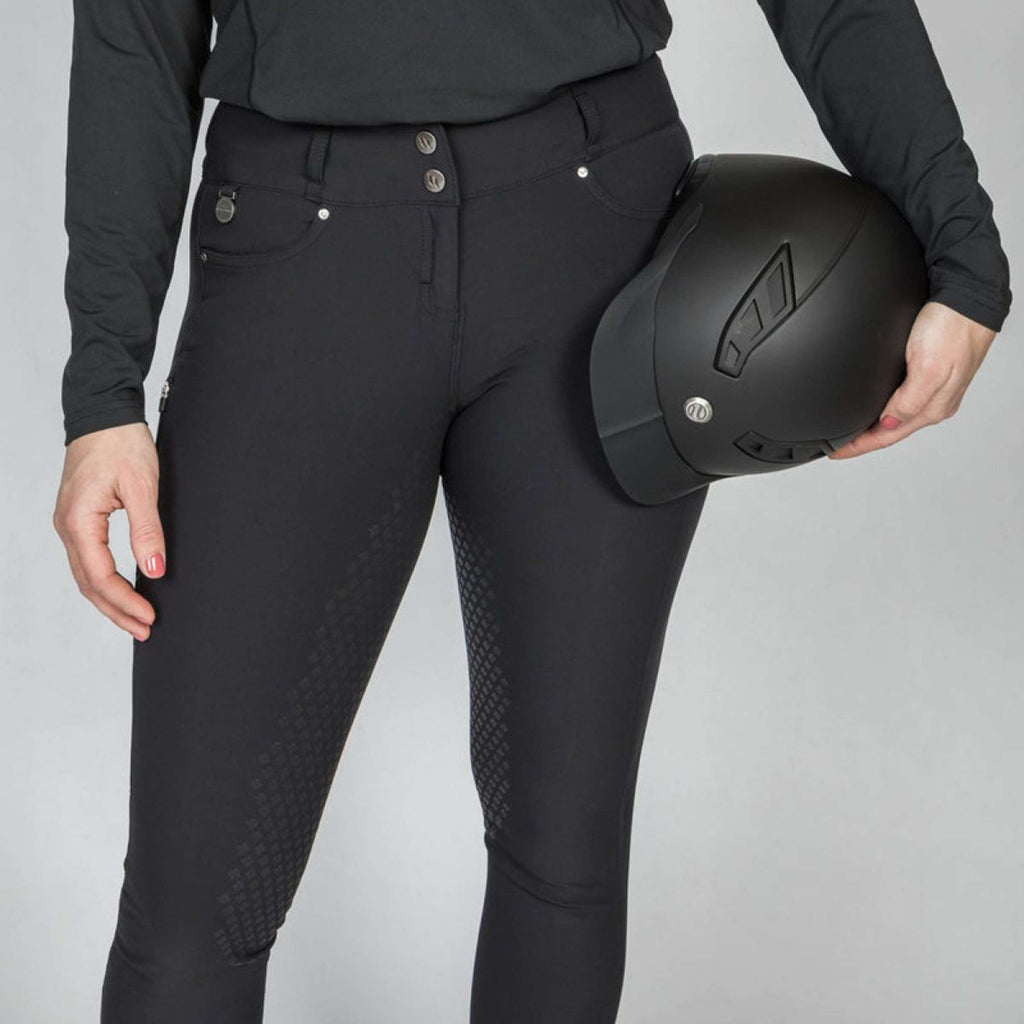 Back on Track Pantalón de Equitación Julia Full Grip Negro