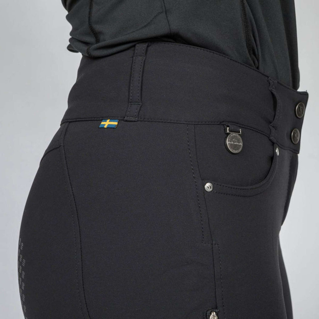 Back on Track Pantalón de Equitación Julia Full Grip Negro