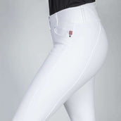 Back on Track Pantalón de Equitación Julia Full Grip Blanco