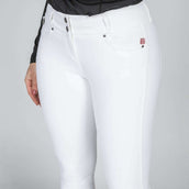 Back on Track Pantalón de Equitación Julia Full Grip Blanco