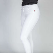 Back on Track Pantalón de Equitación Julia Full Grip Blanco