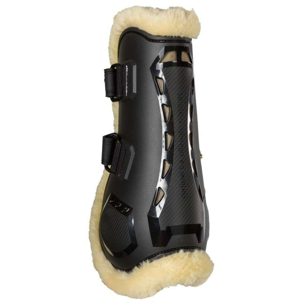 Back on Track Botas para tendones Air Flow Fur Negro