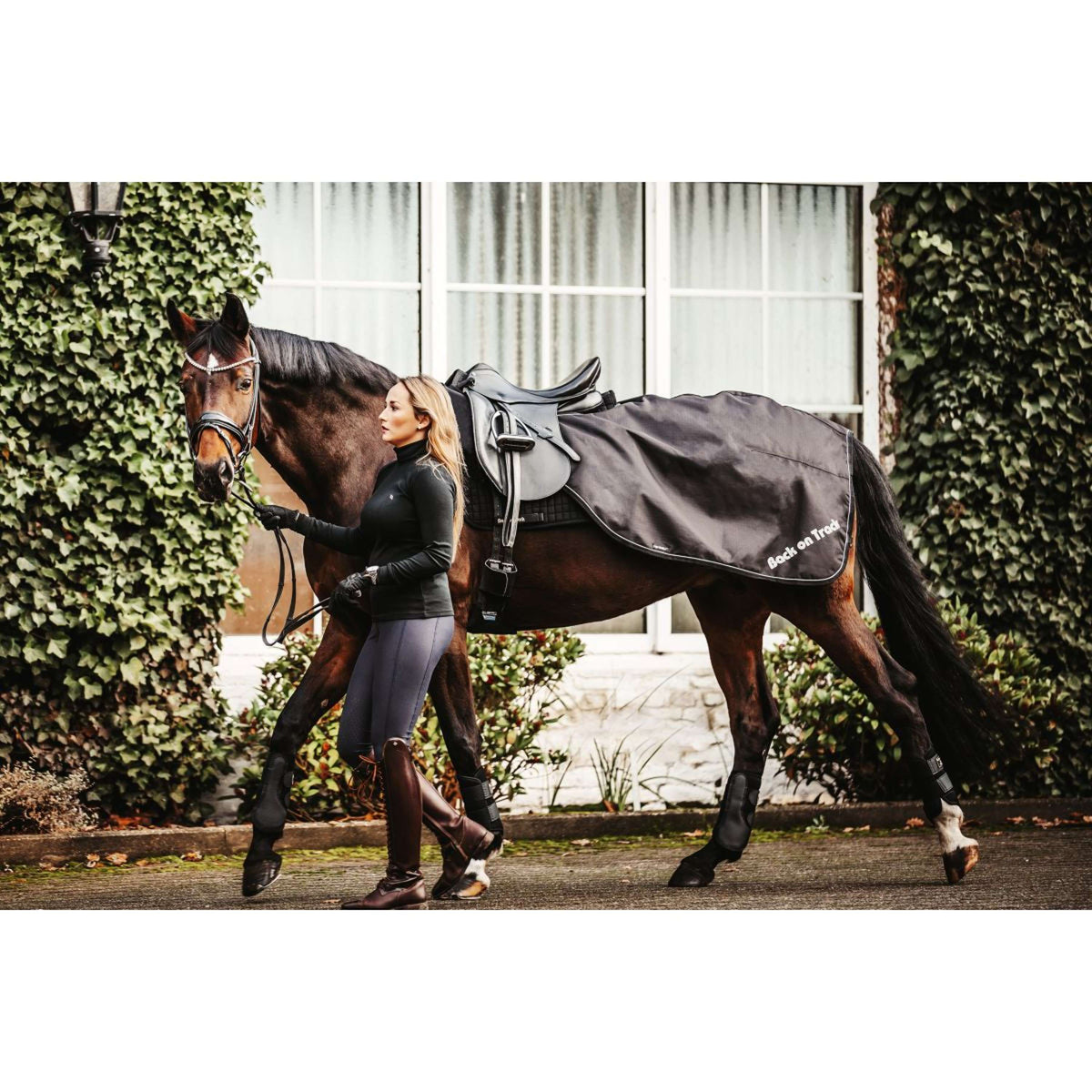Back on Track Manta de ejercicio Sammy Negro