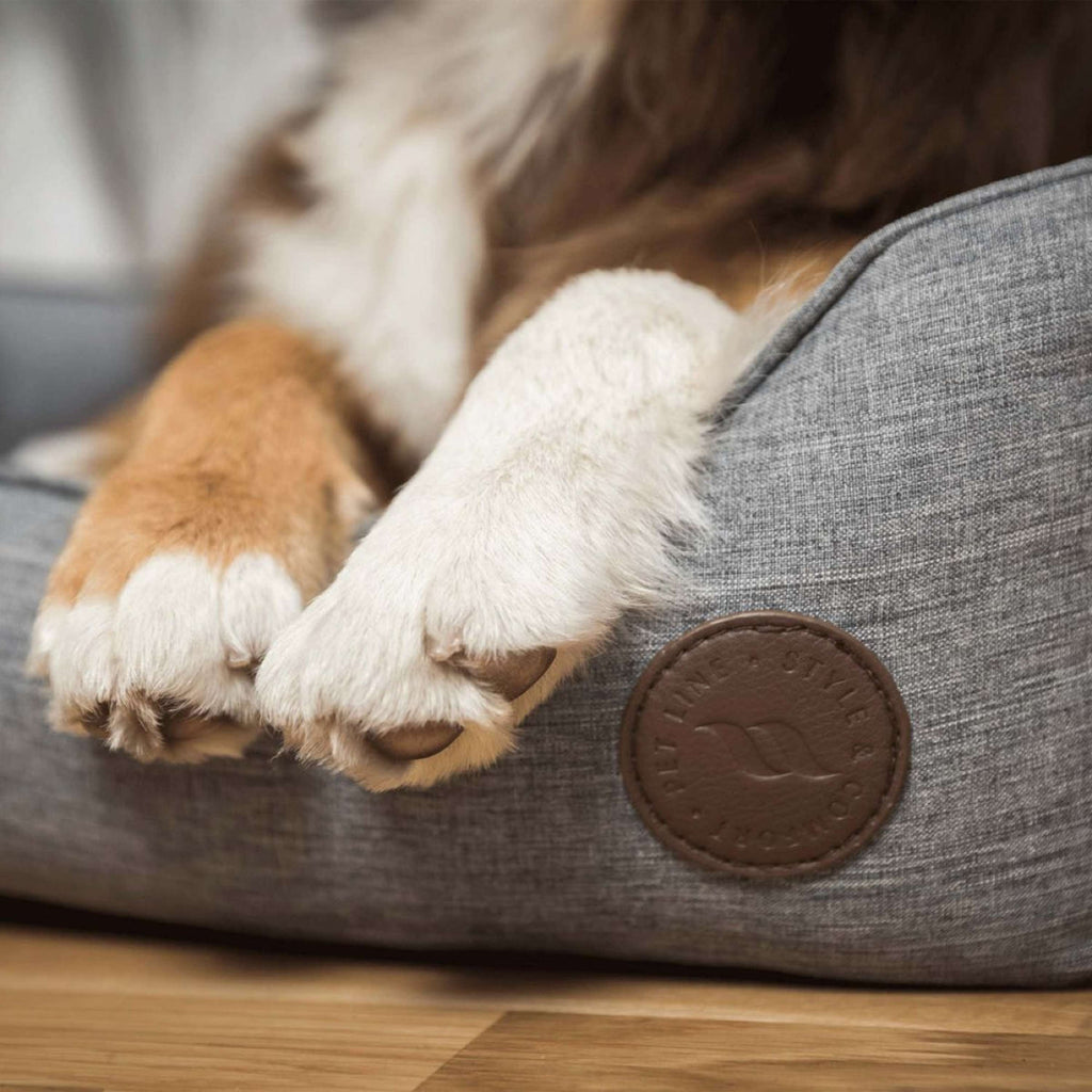 Back on Track Cama para Perro Rocky  Gris/Negro