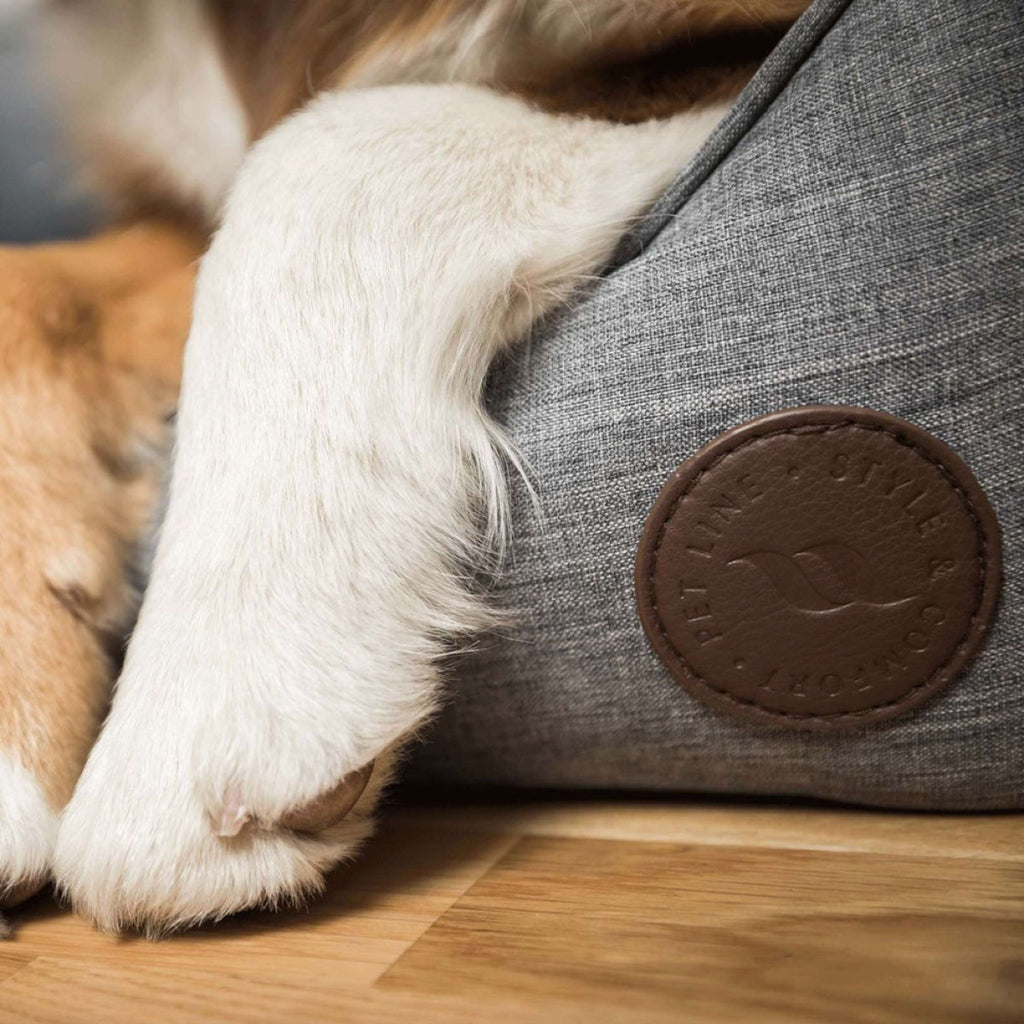 Back on Track Cama para Perro Rocky  Gris/Negro
