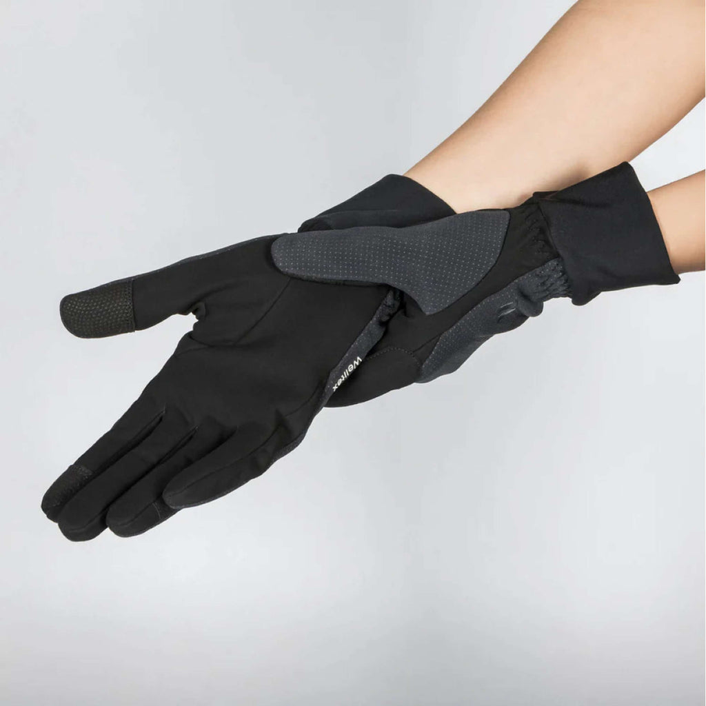 Back on Track Guantes Outback Terciopelo Grip Negro