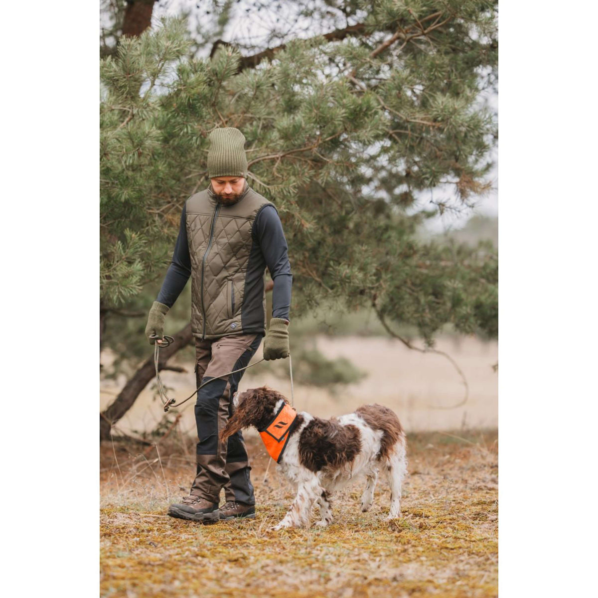 Back on Track Chaleco Calefactable Teide Olive