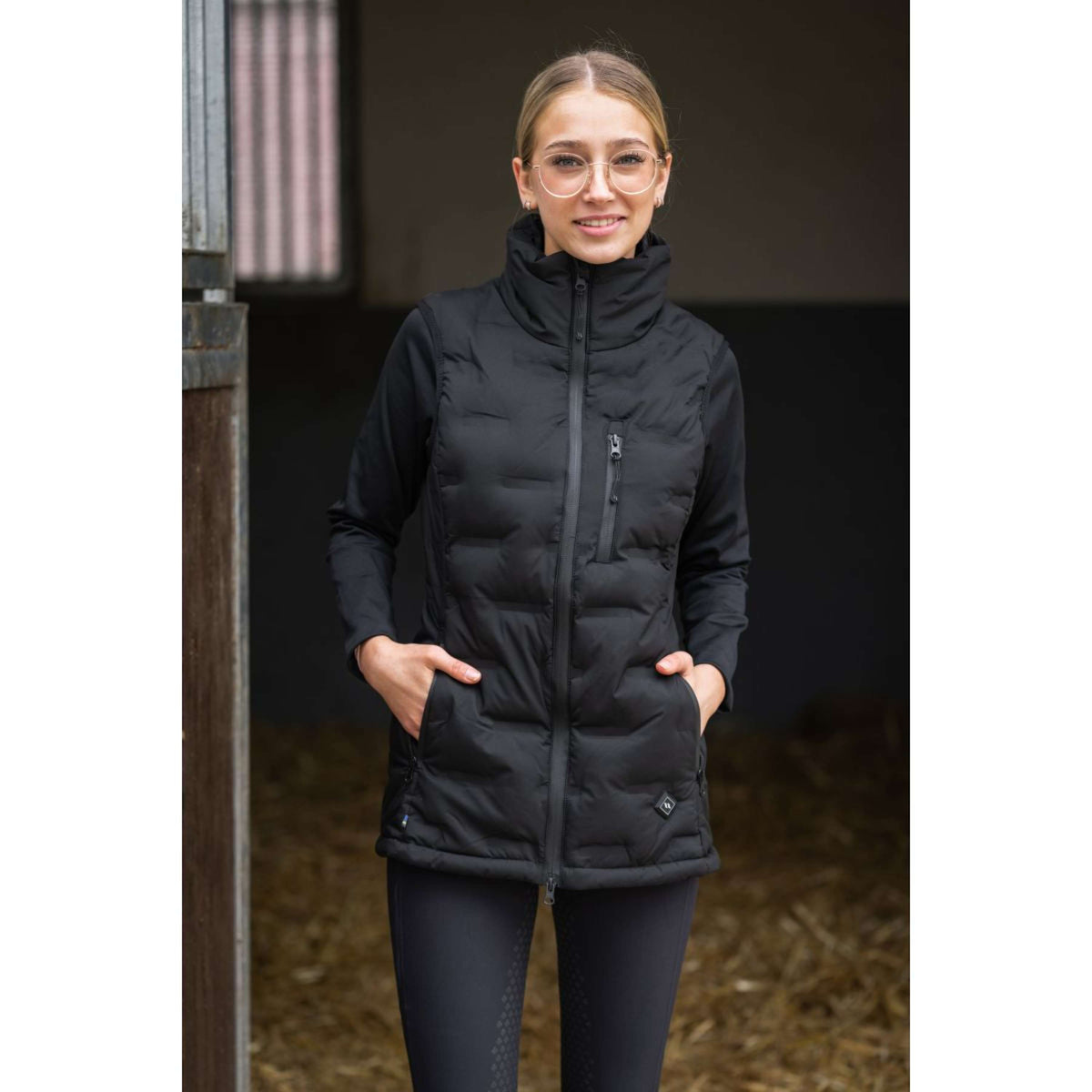 Back on Track Chaleco Calefactable Katla W's Negro