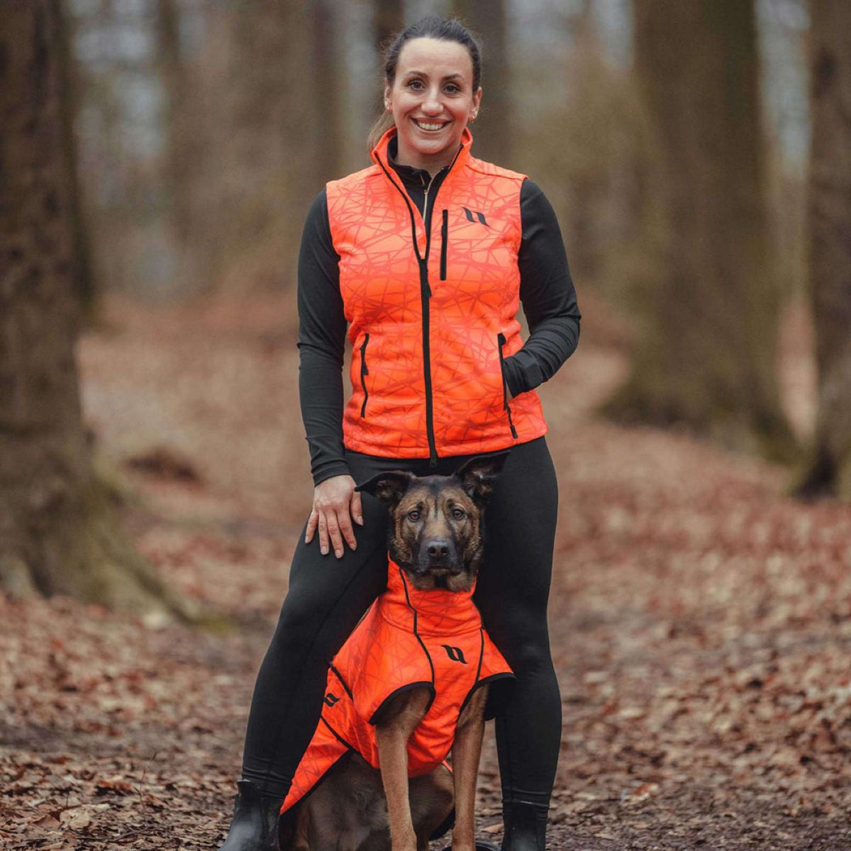 Back on Track Chaleco Flash High Visibility Naranja