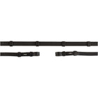 BR Riendas Cuero con Tapones Negro/Plata
