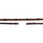 BR Riendas Cuero con Tapones Roble/Plata