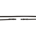 BR Riendas Weymouth Cuero Cerrado 13mm Blind Negro/Plata