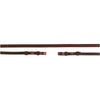 BR Riendas Weymouth Cuero Cerrado 13mm Blind Roble/Plata